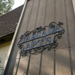 Cascade Apartments exterior showing sign on building